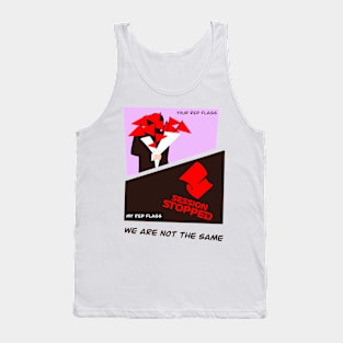 F1 - red flags Tank Top